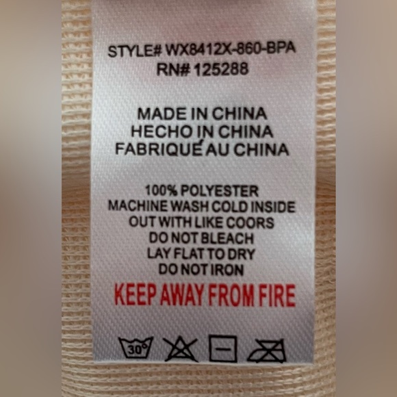 ASTER BLUE SOFT SWEATER 1X - Picture 6 of 7